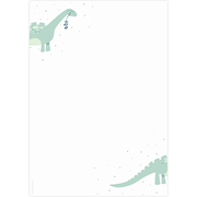 Papier de conception: dinosaure