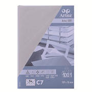 1001 Pkg 5 Kuverts C7 lichtgrau