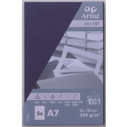 1001 Pkg 5 Visitk. A7 classic blue