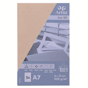 1001 Pkg 5 Visitk. A7 taupe