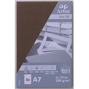 1001 Pkg 5 Visitk. A7 braun