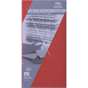 1001 Pkg 5 Kuverts rot