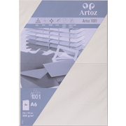 1001 Pkg 5 Karten A6 ivory