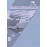 1001 Pkg 5 Karten A6 pastellblau