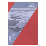 1001 Pkg 5 Karten A6 rot