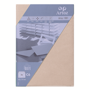 1001 emb. 5 envel. C6 taupe