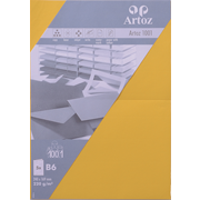 1001 Pkg 5 Karten B6 sonnengelb