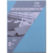 1001 Pkg 5 Karten E6 azur