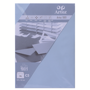 1001 Pkg 5 Kuverts C5 pastellblau