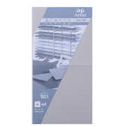 1001 emb. 5 cart. carr. gris clair
