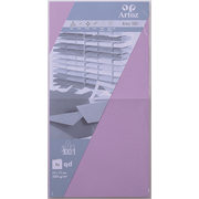 1001 emb. 5 cart. carr. lilas