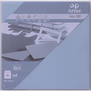 1001 Pkg 5 Kuverts qd pastellblau