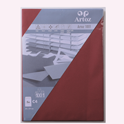 1001 Pkg 5 Kuverts C4 weinrot