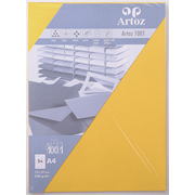 1001 emb. 5 cart. A4 jaune soleil