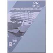 1001 emb. 5 feuilles A4 bleu pastel