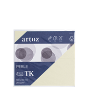Perle Pkg 5 Tischk. ivory