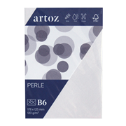 Perle Pkg 5 Kuverts B6 weiss