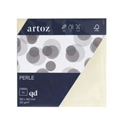 Perle Pkg 5 Kuverts qd ivory