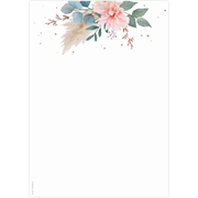 Designpapier: Happy flowers 1