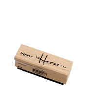 Tampon von Herzen