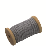 ruban jute, light grey