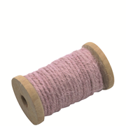 ruban jute, light rose