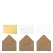 Enveloppe petite or de base