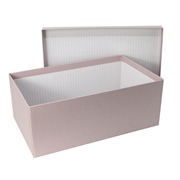 PURE Box rectangular L, light rose