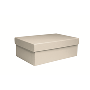 PURE Box rectangular M, white shine