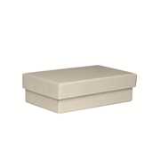 PURE Box rectangular S, white shine