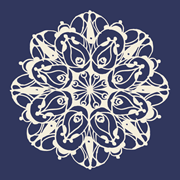 Laser cut, Mandala 2, L, M, S