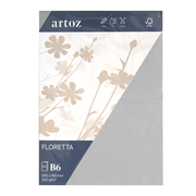 Floretta Pkg5 carte B6 l.grey