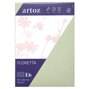 Floretta Pkg5 Umschlag E6 light green