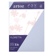 Floretta Pkg5 enveloppe E6 light blue