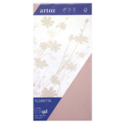 Floretta Pkg5 Karte qdM l.rose