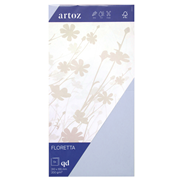 Floretta Pkg5 Karte qdM l.blue