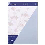 Floretta Pkg5 Bogen A4 l.blue