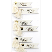 A-W: Tassel save the date