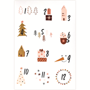 Adventskalendersticker Figurativ