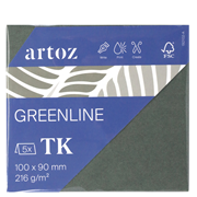 Greenline Pkg 5 Tischk. Moos Grün