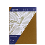 Green Line Pkg 5 Karten E6 grocer kraft
