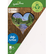 Green Line Pkg 5 Karten A5 birch