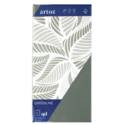 Green Line Pkg 5 Karten qd Moos Grün