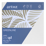 Green Line Pkg 5 Kuverts qd birch