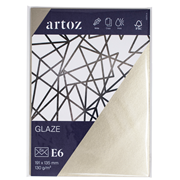 Glaze Pkg5 Umschlag E6 white shine
