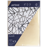 Glaze Pkg5 Umschlag C5 bronze shine