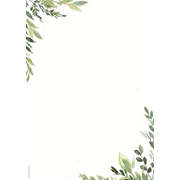 Designpapier: Greenery 1