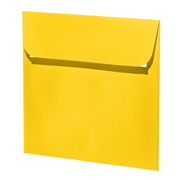 1001 envel. carr. jaune soleil