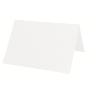 Perle cartes de table blanc
