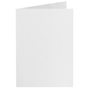 Perle cartes A5 blanc